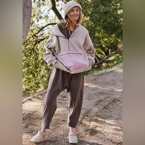 Free People At Your Best Quarter Zip Size XS NWT